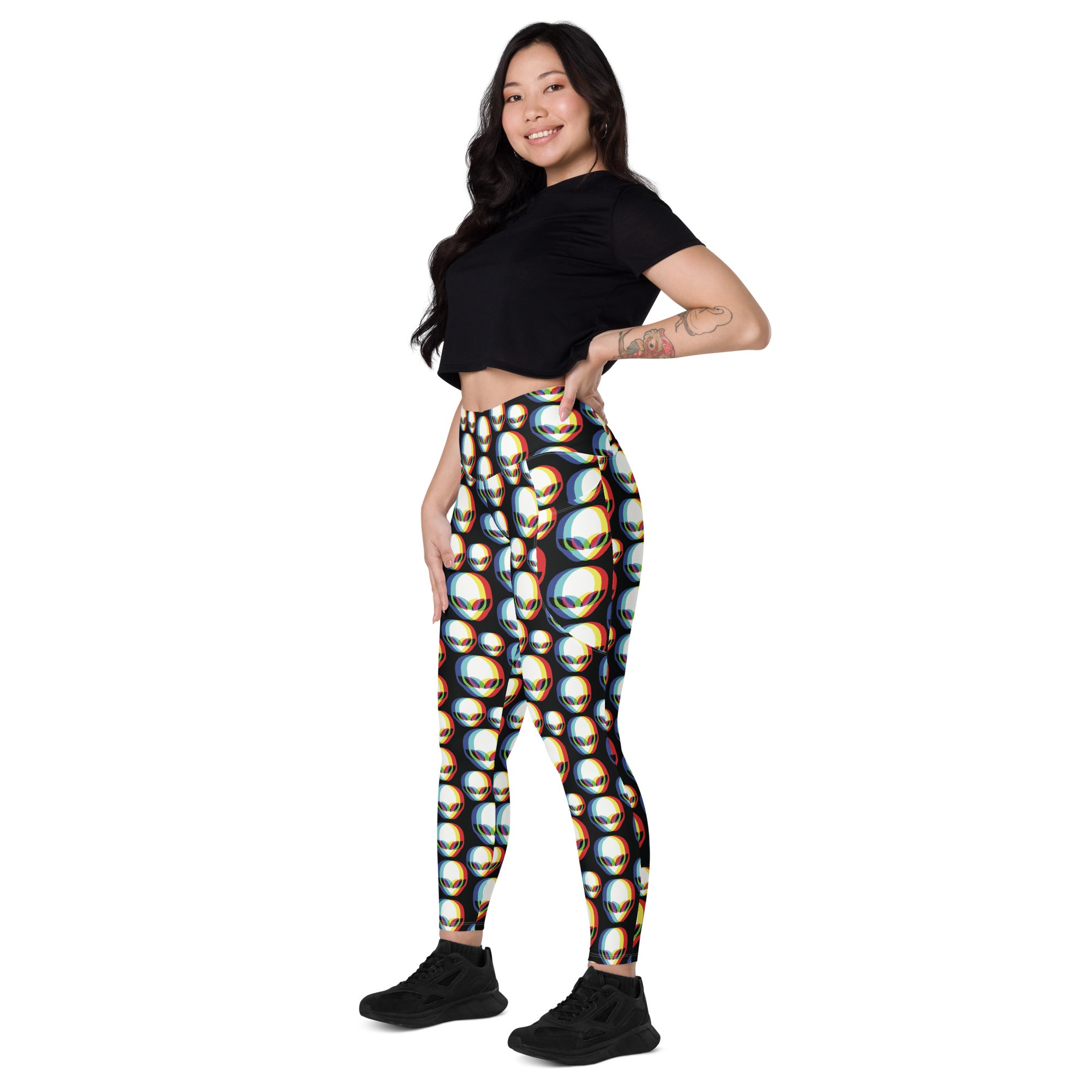 Alien Invasion Leggings with Pockets | All Sizes